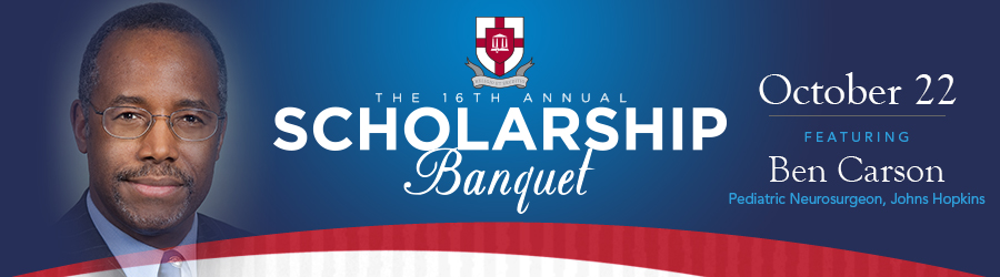 Scholarship Banquet featuring Ben Carson - Oct. 22, 2013