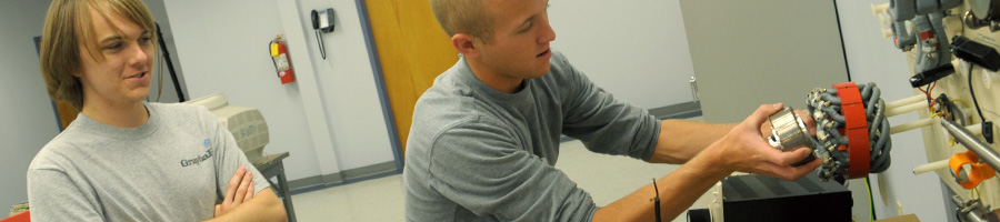 Students in lab