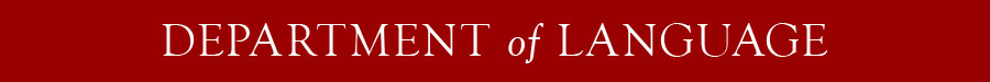 Union University Dept of Language