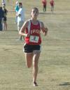 Kayla Hauss finished seventh overall in the Union University Cross Country Invitational. - Photo by Tommy Sadler