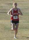 Carissa Wilson races during the Union University Cross Country Invitational. - Photo by Tommy Sadler
