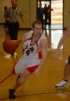 Bulldog guard Matt Neaville drives to the basket. - Photo by Morris Abernathy