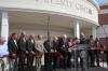 The ribbon cutting at the dedication of the Carl Grant Events Center. - Photo by Morris Abernathy