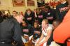 Head Coach Ralph Turner instructs his players during the huddle before Union's Homecoming game versus Robert Morris (Ill.) College. - Photo by Morris Abernathy
