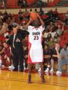 Union junior Greg Truvillion shoots the ball in the Bulldog's Homecoming win over Robert Morris (Ill.) College. - Photo by Morris Abernathy