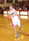 Junior guard Alan North drives to the basket. - Photo by Morris Abernathy
