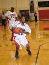 Bulldog junior Martez Hawkins drives to the basket. - Photo by Morris Abernathy