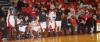 The Union Bulldog bench reacts to a play on the court. - Photo by Morris Abernathy