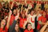 Union students in Fred DeLay Gymnasium - Photo by Morris Abernathy