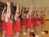 Union cheerleaders cheer for the Bulldogs during their game versus Life (Ga.) University. - Photo by Morris Abernathy