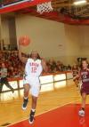 Christina Ray makes a layup off a fast break in Union's win over Freed-Hardeman (Tenn.) University. - Photo by Morris Abernathy