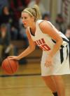 Sophomore point guard Kayla Hudson calls a play. - Photo by Morris Abernathy
