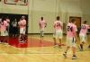 The Union Lady Bulldogs warm-up in their pink t-shirts during the WBCA's Pink Zone Breast Cancer Awareness game. - Photo by Steven Aldridge