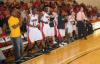 The Union bench reacts to a play on the court. - Photo by Morris Abernathy
