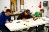 Engineering students run experiments in the engineering lab. - Photo by Kristi McMurry