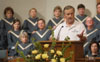 City Mayor Charles Farmer speaks at the citywide prayer service at First Baptist Church, Jackson. - Photo by Jim Veneman