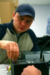 Engineering students run experiments in the engineering lab. - Photo by Kristi McMurry