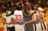 The Lady Bulldogs take a moment to give thanks after winning the TranSouth Tournament Championship. - Photo by Morris Abernathy