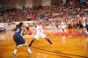 Christina Ray puts pressure on her Lambuth opponent during the NAIA national championship game. - Photo by Morris Abernathy