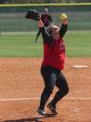 Sydney McMillin delivers a pitch to the plate. - Photo by Steven Aldridge