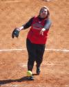 Sydney McMillin delivers a pitch to the plate. - Photo by Steven Aldridge