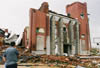 Mother Liberty CME Church was destroyed in the May 2003 tornados that trampled through South Jackson and Madison County. - Photo by Justin Veneman