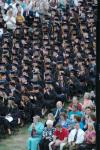 Family and students braved potential inclement weather for spring graduation on Saturday, May 23, 2009. - Photo by Beth Spain