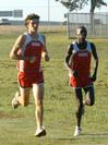 Seth Covington (left) and Hillary Maiyo - Photo by Steven Aldridge