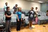 The MOSAIC Choir practices a new song together at the beginning of the fall 2009 semester. - Photo by Kristi McMurry