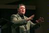 Steve Gaines, pastor of Bellevue Baptist Church, speaks on prayer in chapel. - Photo by Kristi McMurry