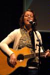 Katie Holloway sings in chapel during GO Week. - Photo by Sarah Palmer