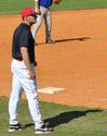 10/3/09 - Joseph Talley, assistant coach, fall scrimmage game. - Steven Aldridge