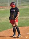 Brittany Burkett, fall scrimmage game. - Photo by Steven Aldridge