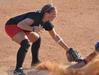 Brittany Burkett, fall scrimmage game. - Photo by Steven Aldridge