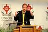 Ed Stetzer, director of Lifeway Research, opens the  Southern Baptists, Evangelicals and the Future of Denominationalism conference with the topic "Denominationalism: Is There a Future?" - Photo by Morris Abernathy