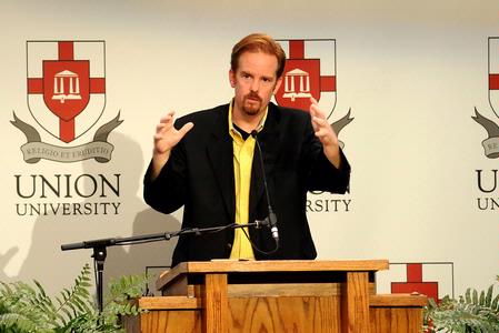 Ed Stetzer, director of Lifeway Research, opens the  Southern Baptists, Evangelicals and the Future of Denominationalism conference with the topic "Denominationalism: Is There a Future?"