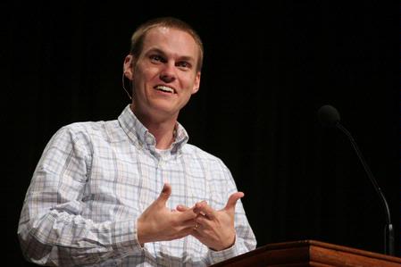 David Platt, senior pastor of The Church at Brook Hills, teaches in chapel. 