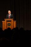Pulitzer Prize-winning historian David Hackett Fischer was the featured speaker for the 13th annual Carls-Schwerdfeger History Lecture Series. - Photo by Megan Bailey