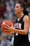 Union senior Kaitlin Dudley throws a ball into play during the exhibition game versus Vanderbilt on Friday, Oct. 30. - Photo by Beth Spain