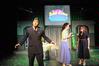 Scott McSwain, Abigail Ebensberger, and Tiffany Wade perform in Zombies from the Beyond. - Photo by Morris Abernathy