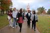 Preview day guests follow their tour guide around campus and learn about Union. Preview day offers prospective students and their families a chance to see Union in person. - Photo by Kristi McMurry