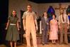 Sara Chinery, David Conway, Kip Arrowood, Emma Robertson, and Elijah Barnfield perform in Smoke on the Mountain.  - Photo by Angela Abbamonte