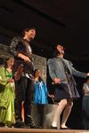Matt Stimmel and Kip Arrowood perform in Robin Hood for the annual children's show. - Photo by Angela Abbamonte