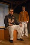 Dustin Perry and Kip Arrowood perform in Measure for Measure. - Photo by Angela Abbamonte