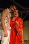 Allen Matthews and Natalie Newberry perform in Measure for Measure. - Photo by Angela Abbamonte