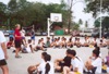 Coach Katie Woodruff teaches a basketball camp for Malasian students during GO Malasia.

 - Photo by Uncredited