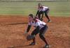 The Lady Bulldogs anticipate a hit from Missouri Baptist University. Union won both games of the double header against MBU. - Photo by Morris Abernathy