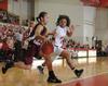 Jessica Graves, senior journalism major, plays defence against Freed Hardeman during a game held at Union.  - Photo by Jordan Buie
