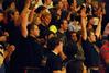 Fans of the Union University Lady Bulldogs cheer for their team during a game against Freed Hardeman.  - Photo by Abigail Harris