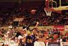 Zeinab Chan, junior history major, goes up for a shot against Southwestern Assemblies of God University in Game 1 of the NAIA Women's Basketball National Tournament. The Lady Bulldogs won 86-47. - Photo by Abigail Harris